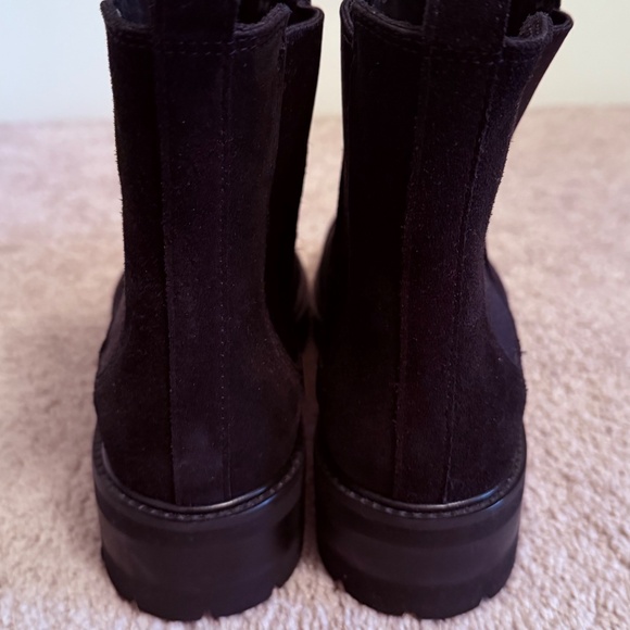 NWOT: La Canadienne CYE SUEDE BOOTIE, blk, size 9 - Picture 5 of 10